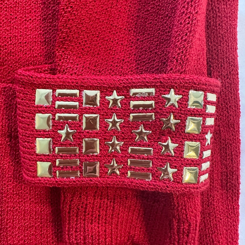 St. John Vibrant Red Blazer - Picture 7 of 11
